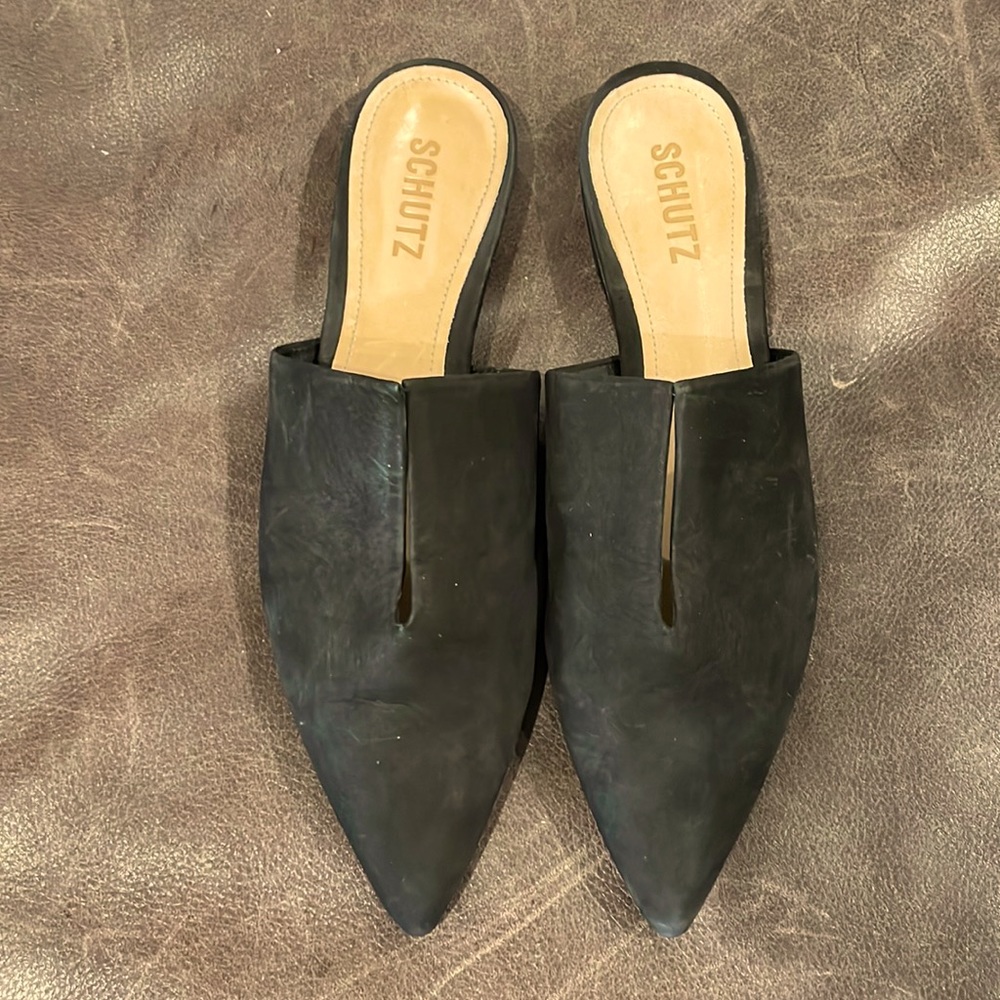 Schutz Suede Mule